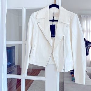 Massimo Dutti white/cream jacket